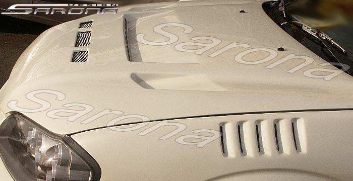 Custom 00-03 Hood # 97-18  Sedan (2000 - 2003) - $1290.00 (Manufacturer Sarona, Part #NS-003-HD)